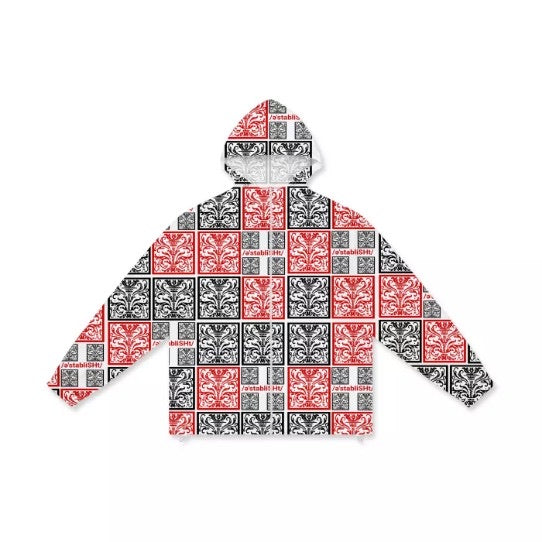 "Red Tile" Thin Windbreaker